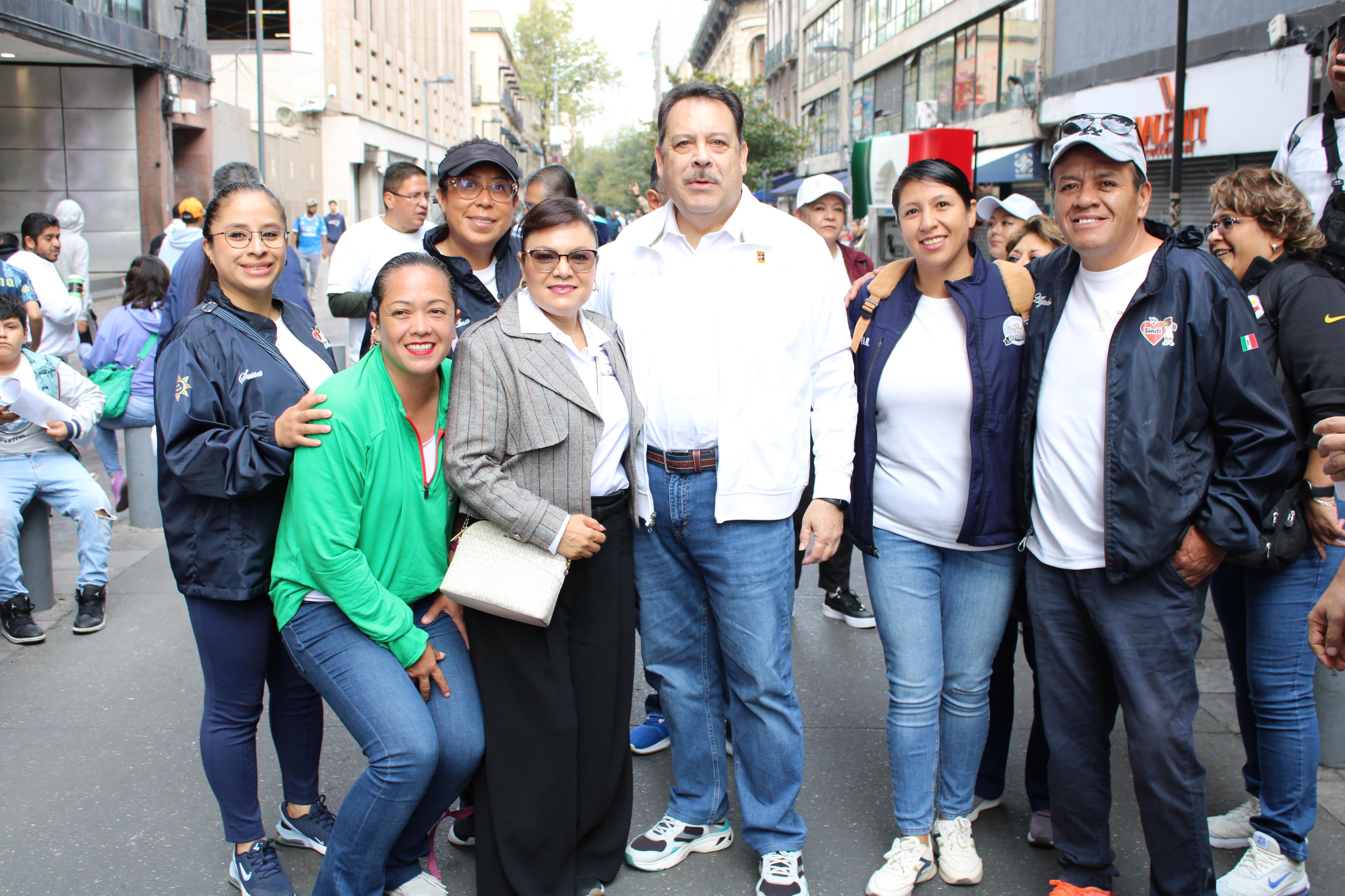Asamblea informativa de la presidenta Claudia Sheinbaum Pardo en el Zócalo de la Ciudad de México 